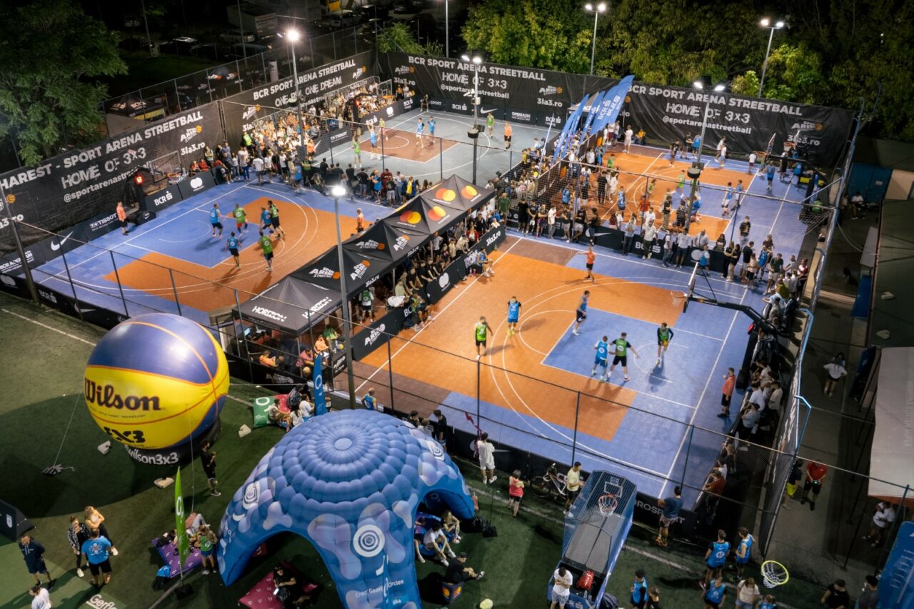 Final festiv la Sport Arena Streetball 2024: Andrei Pavel și Anghel Damian în duel cu campionii Europei din 2014. Toma Brenciu, coșul decisiv