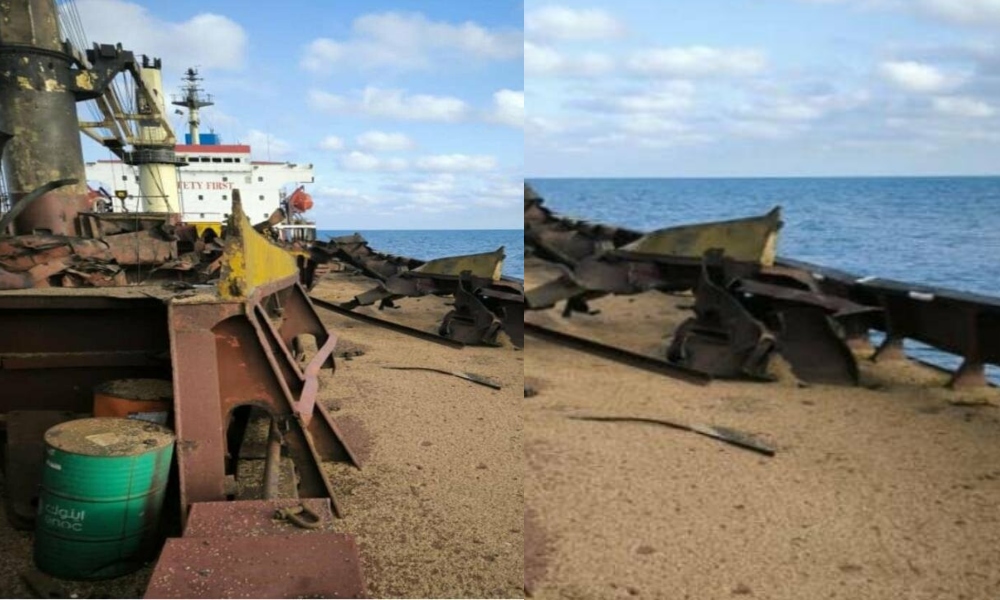 MAE condamnă ATACUL armatei ruse asupra unei nave ce transporta cereale în Marea Neagră: „O escaladare fără precedent a acţiunilor Federaţiei Ruse”