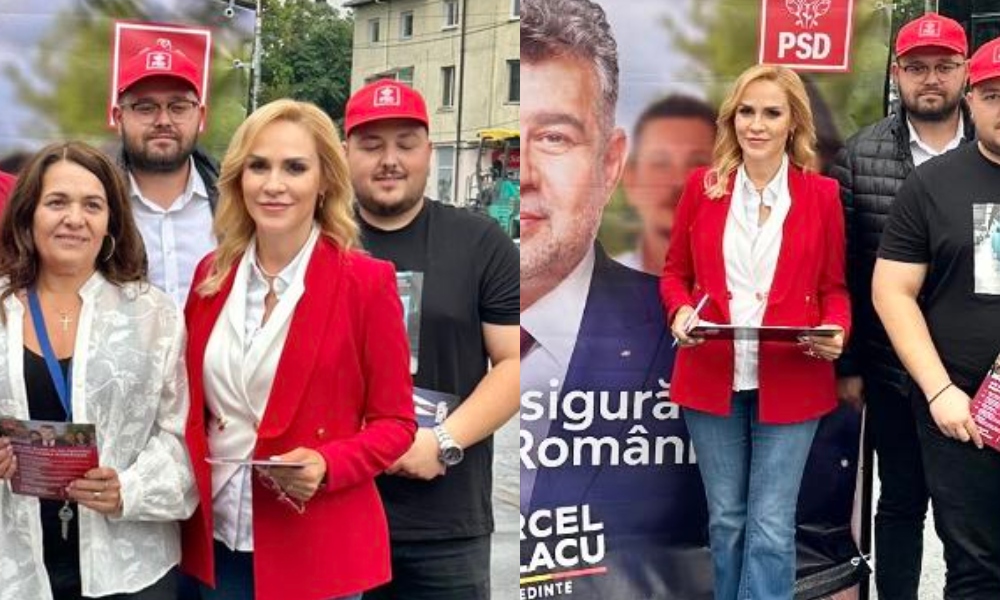 Gabriela Firea strânge semnături pentru candidatura lui Marcel Ciolacu la PREȘEDINȚIE