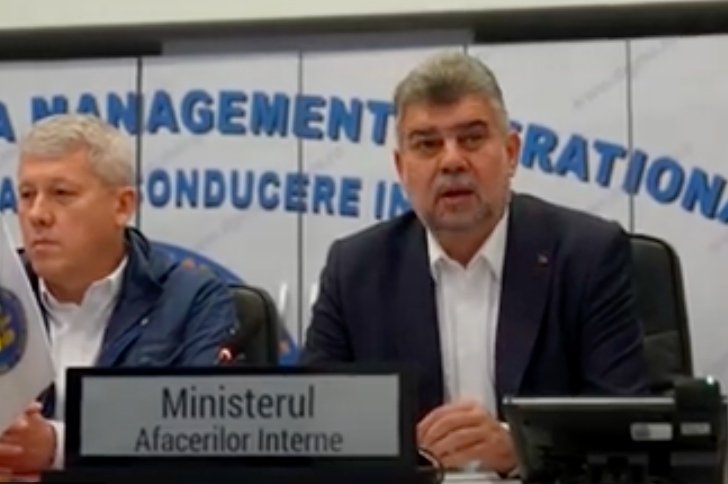 Premierul Marcel Ciolacu: ,,Rămânem în ALERTĂ și în următoarele ore, astfel încât să ne asigurăm că nu vor exista niciun fel de probleme”