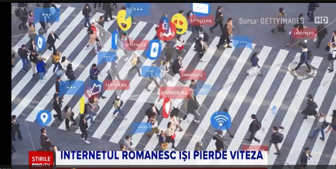 Internetul românesc devine tot mai lent. Cauza ar fi lipsa de investiții și numărul tot mai mare de utilizatori. Am ajuns pe locul 38 în lume