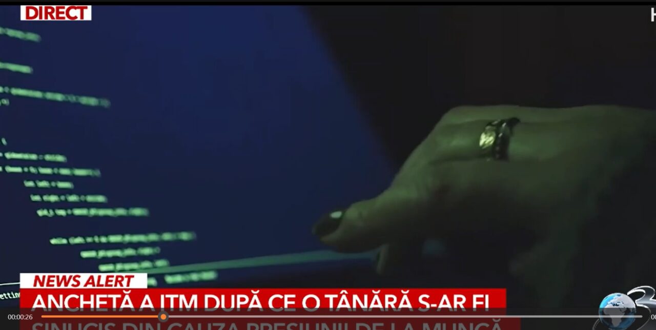 Anchetă la ITM Timișoara, după ce o tânără de 33 de ani s-ar fi sinucis din cauza presiunii de la locul de muncă