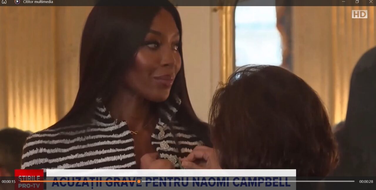Naomi Campbell este acuzată că a cheltuit în scopuri personale banii organizației caritabile
