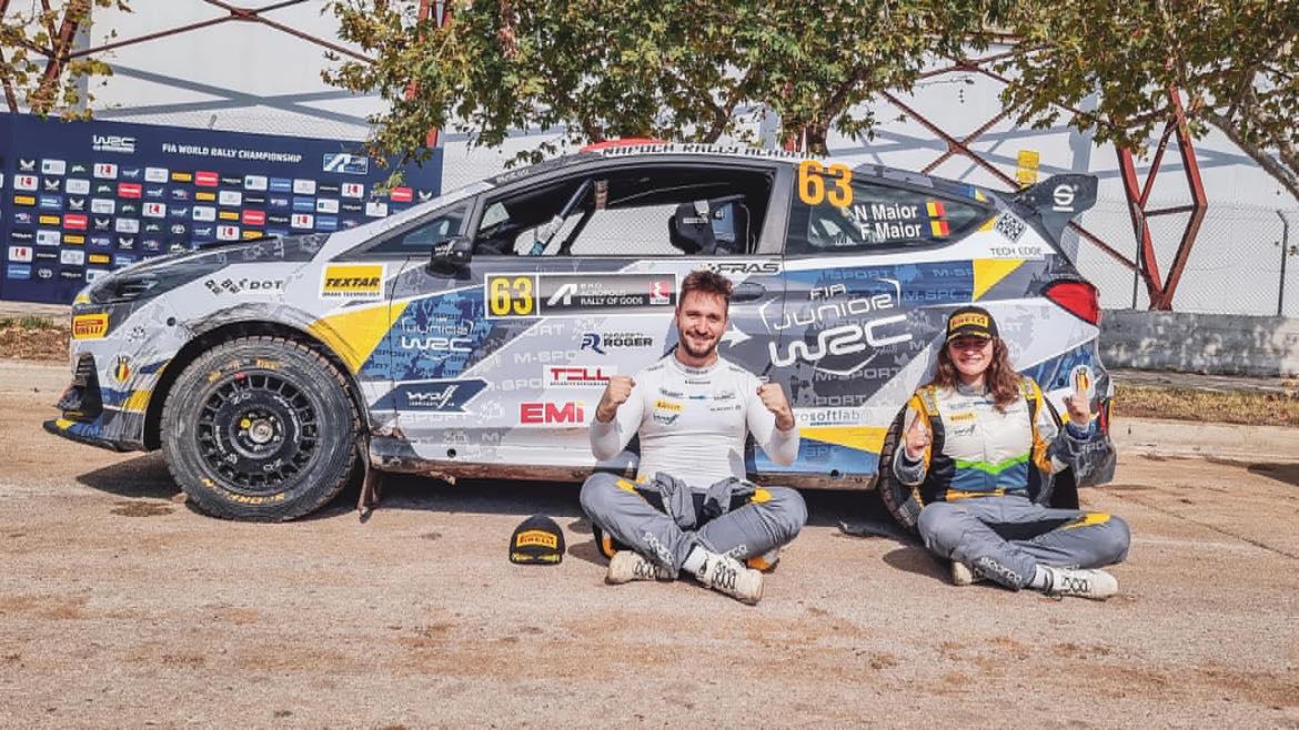 Frații Maior au CÂȘTIGAT Acropole Rally și sunt vicecampioni mondiali de juniori la raliuri