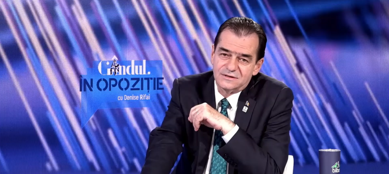 „În Opoziție” cu Denise Rifai | Ludovic Orban: „Cea mai mare dezamăgire în politică a fost Iohannis, în al doilea mandat”