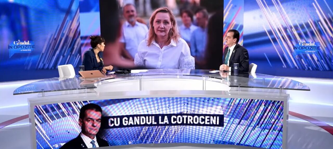 „În Opoziție” cu Denise Rifai | Ludovic Orban, despre Elena Lasconi: „Nu este, neapărat, un suport foarte solid pentru o implicare politică”