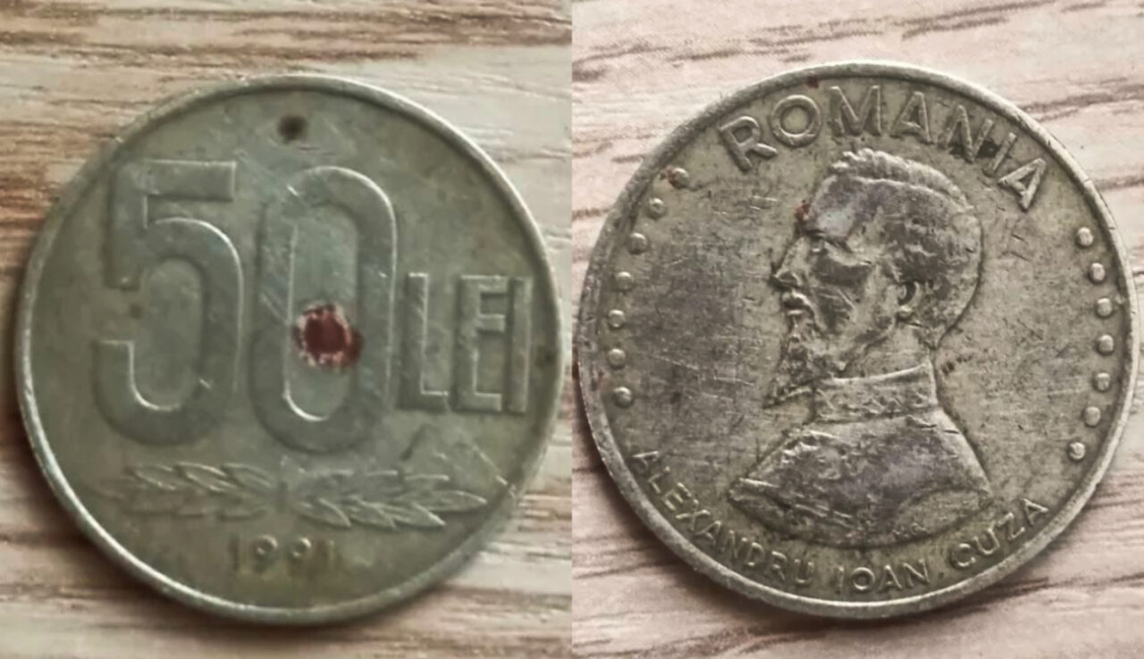 O monedă de 50 de lei din 1991 se vinde la un preț ireal! Cât cere un român, acum, în septembrie 2024