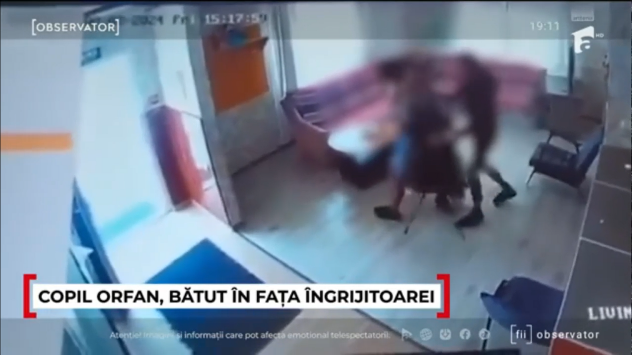 Un copil orfan a fost BĂTUT, sub ochii îngrijitoarei, într-un centru de asistență socială din Bașov