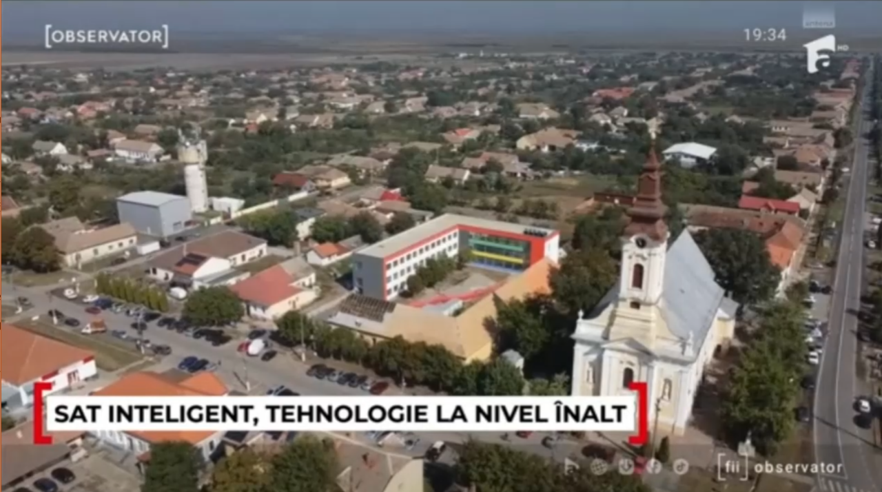 SATUL SMART: Tehnologie la nivel înalt pentru mediul rural. O comună are o stație de tratare a apei, Wi-Fi și o școală cu facilități de mileniul 3