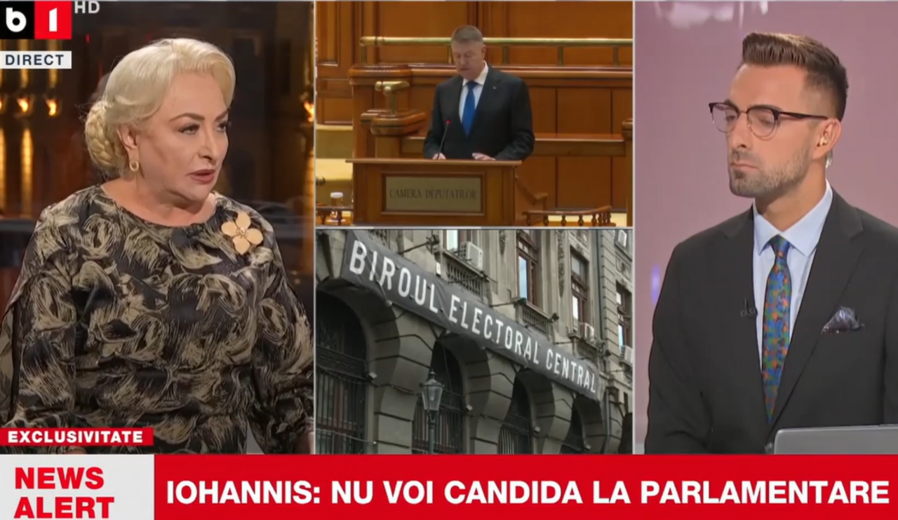 Viorica Dăncilă: „Nu știu ce își dorește Iohannis pe viitor, poate vrea să intre în guvern, să fie premier”