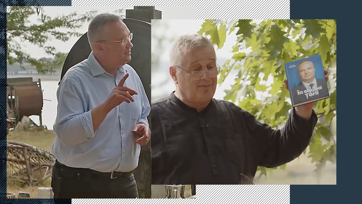 Nicolae CIUCĂ își arată CARTEA, cu coperți cu tot / Mircea Dinescu: Este nemaipomenită