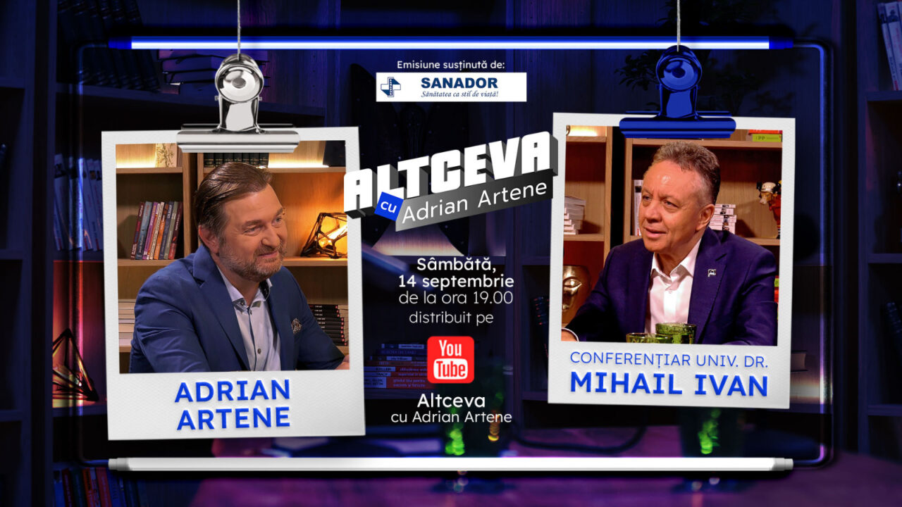 Mihail Vincențiu Ivan, dezvăluie ”Puterea din spatele puterii”, în EXCLUSIVITATE, la Altceva cu Adrian Artene: ”E o Biblie a cerului nostru interior”