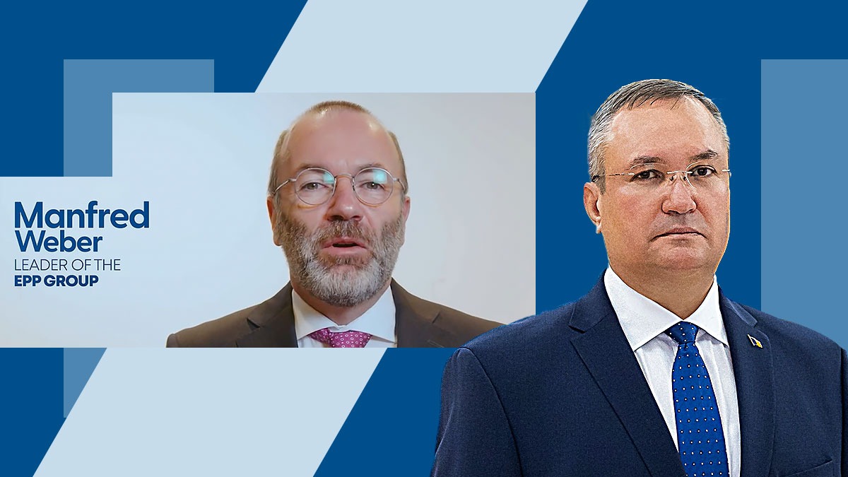 Șeful PPE, Manfred WEBER susține candidatura lui Nicolae CIUCĂ la președinție: Și-a asumat marea responsabilitate de a candida