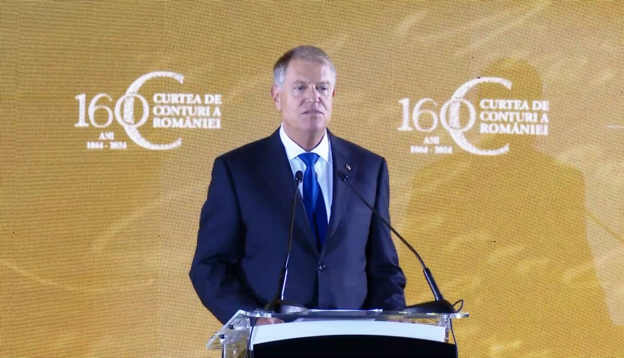 Klaus Iohannis la aniversarea Curții de Conturi: Monitorizarea fondurilor structurale – linie vitală de dezvoltare economică a României