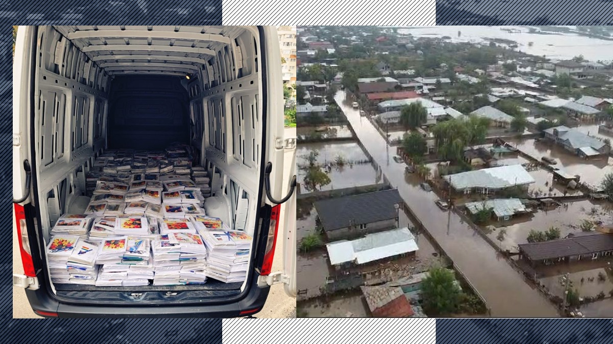 Ministerul Educației sprijină copiii afectați de INUNDAȚII să se reîntoarcă la școală / Două centre de colectare deschise la Galați și Tecuci