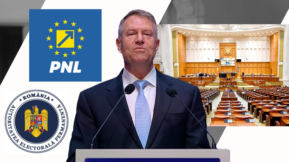 PNL pune pe hold proiectul „senatorului” Klaus Iohannis / BEC și AEP trebuie să se pronunțe asupra avizului Consiliului Legislativ