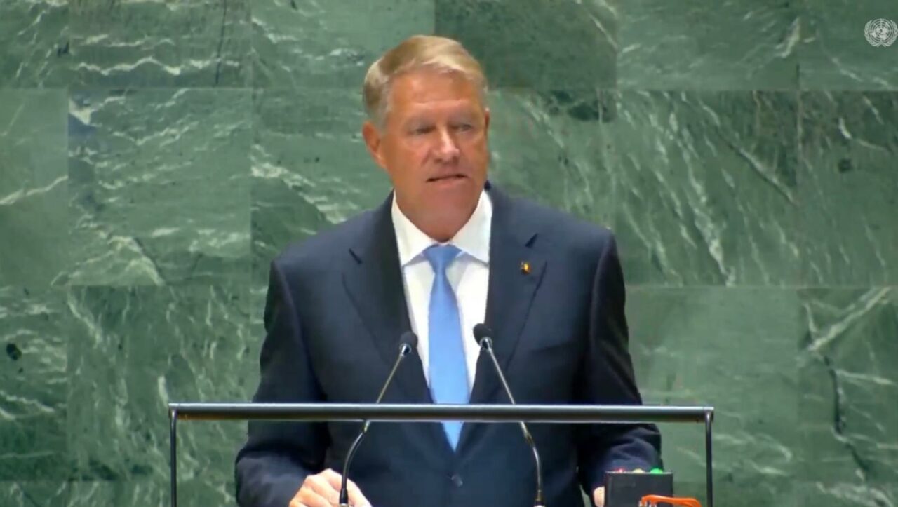 Klaus Iohannis, în ultimul său discurs ca președinte la ONU: „Protejarea civililor trebuie să rămână obiectivul nostru comun”