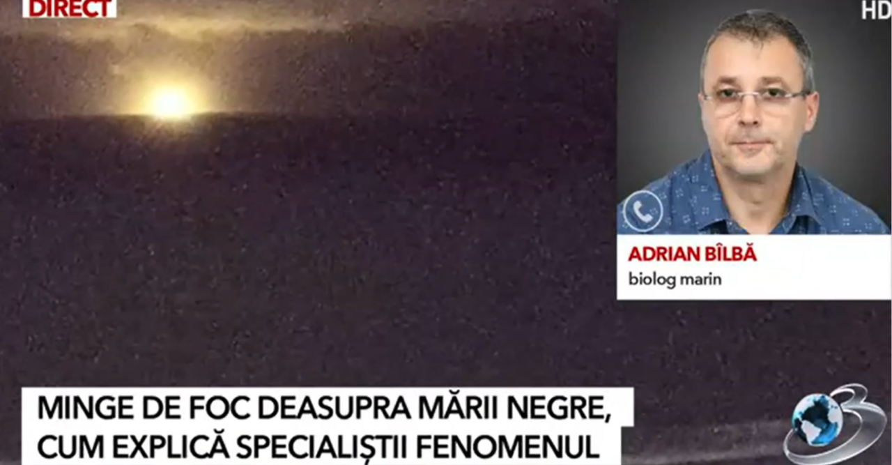Apariție stranie în largul Mării Negre noaptea trecută, chiar în timpul furtunii care a lovit litoralul