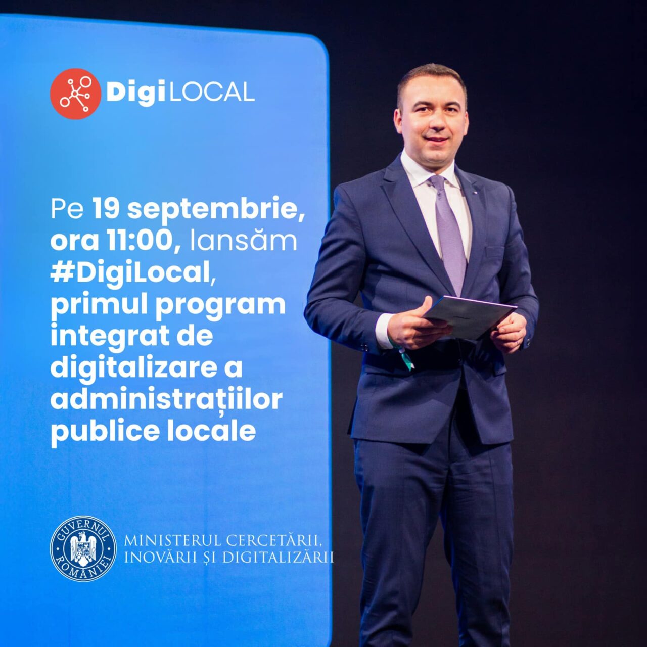 Ministerul DIGITALIZĂRII vrea să transforme entitățile publice/ PRIMĂRIILE și CONSILIILE JUDEȚENE se pot înscrie online pentru accesarea FINANȚĂRII