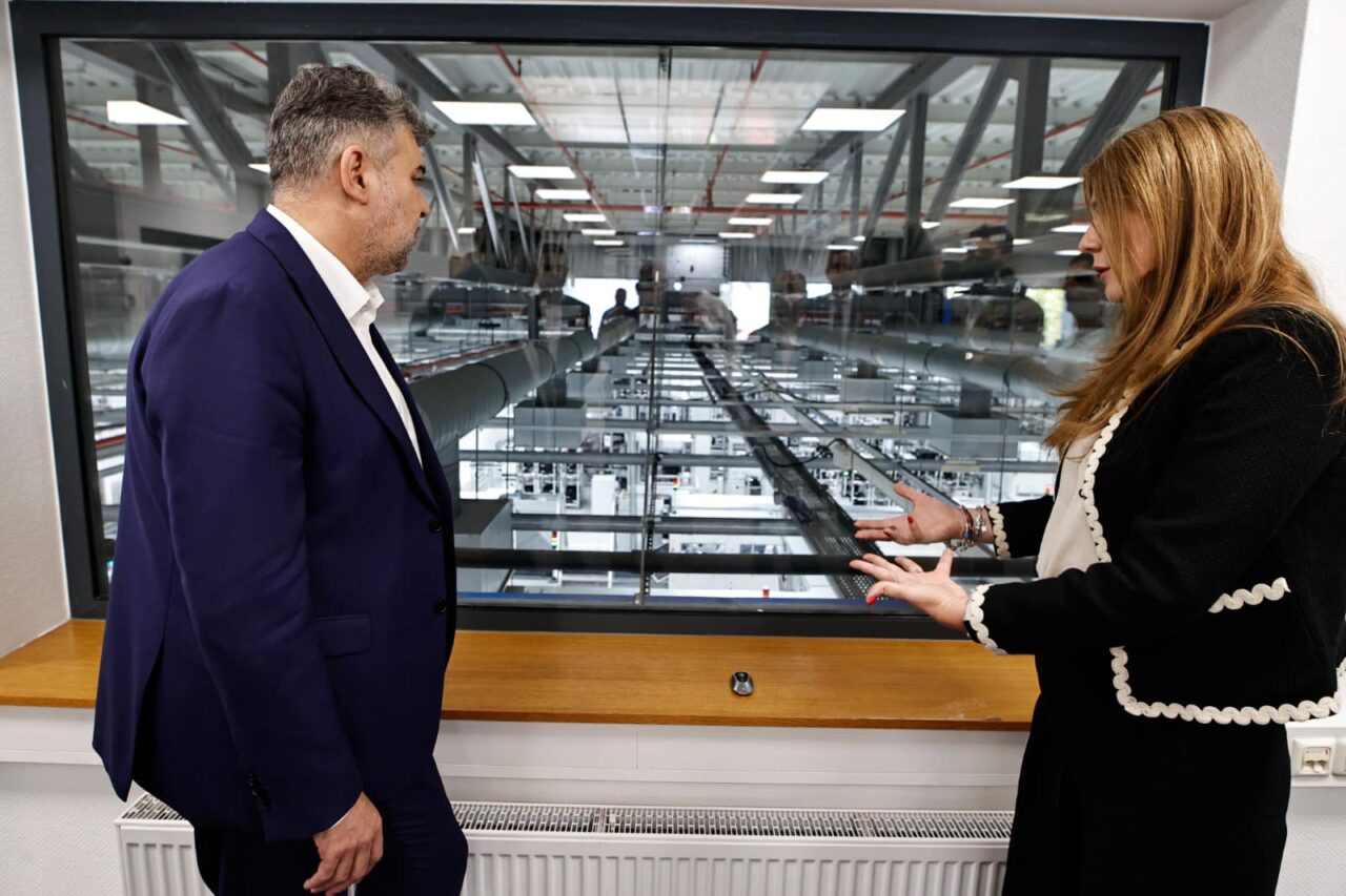 Premierul Marcel CIOLACU la SIBIU: Am promis o reindustrializare a ROMÂNIEI. Avem primul ajutor de stat de aproape 100 de milioane de euro