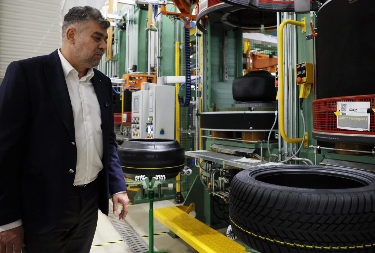 Ciolacu, după vizita la Nokian: Este proiectul care ne-a inspirat. Săptămâna trecută am venit cu cele 2 MILIARDE pentru reindustrializarea economiei