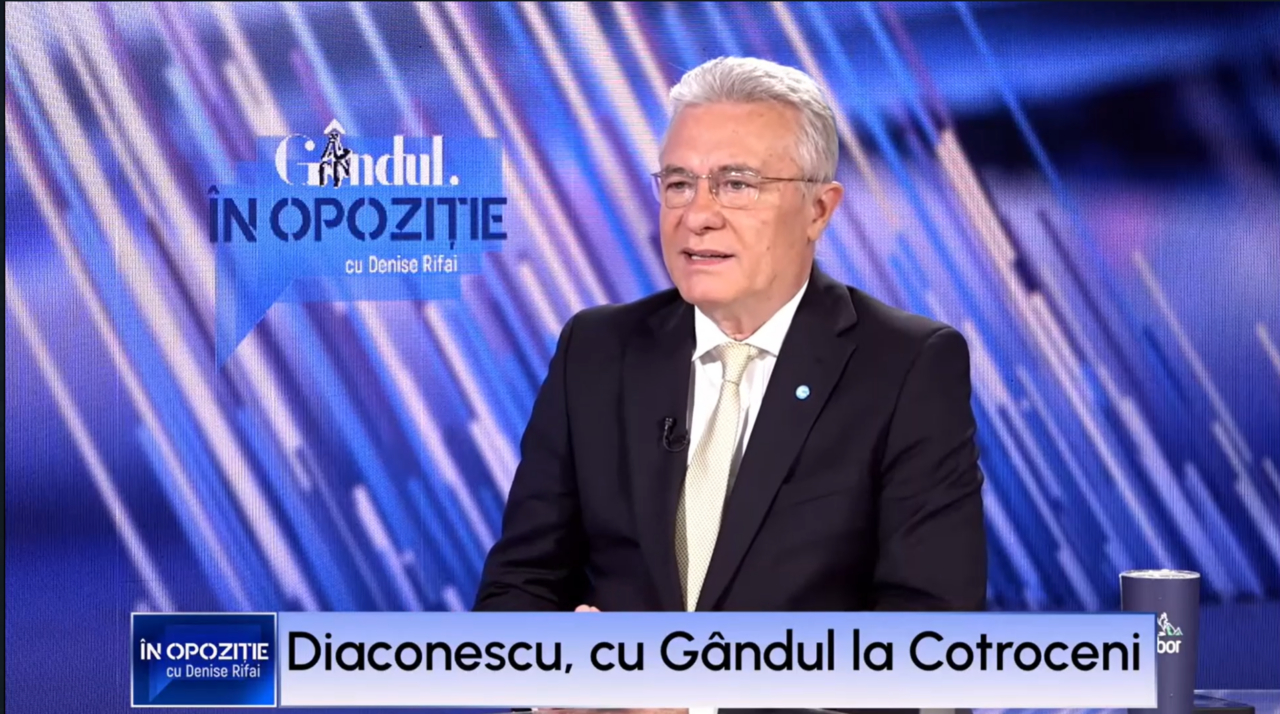 Cristian Diaconescu: „O confruntare în TURUL 2, probabil o văd cu unul din cei care reprezintă primele două partide, Ciucă sau Ciolacu”
