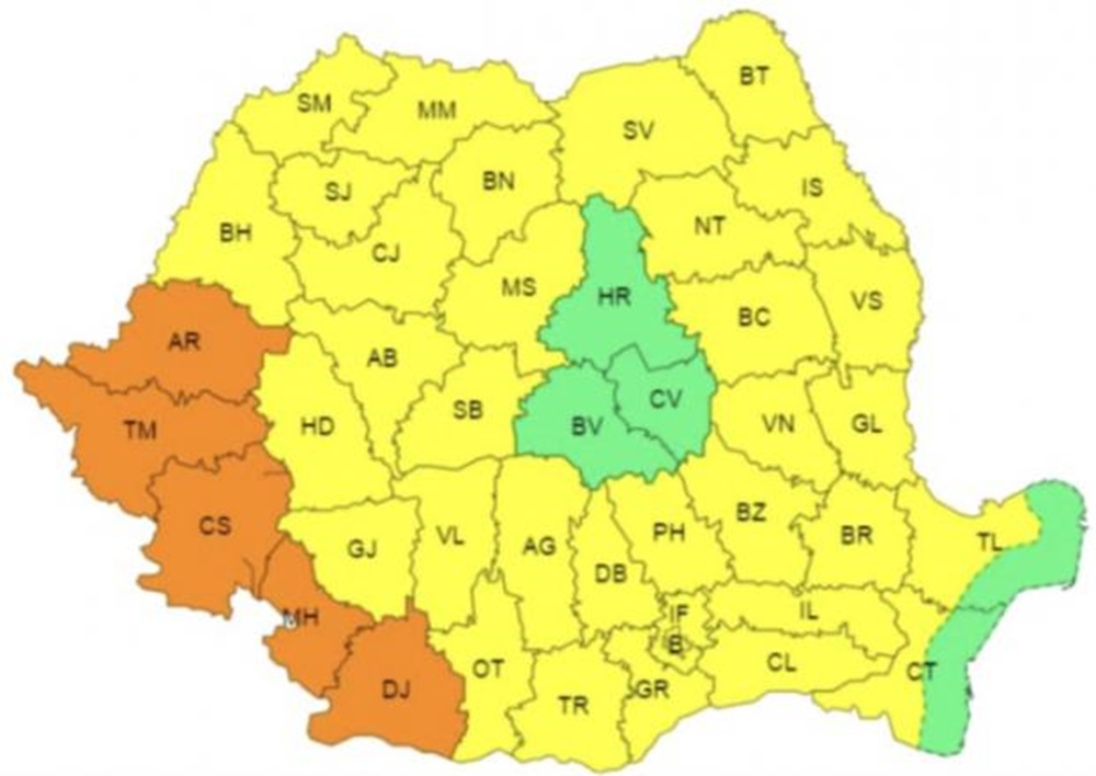 CANICULA pune stăpânire pe România, la începutul lunii septembrie. Unde se vor înregistra cele mai mari temperaturi