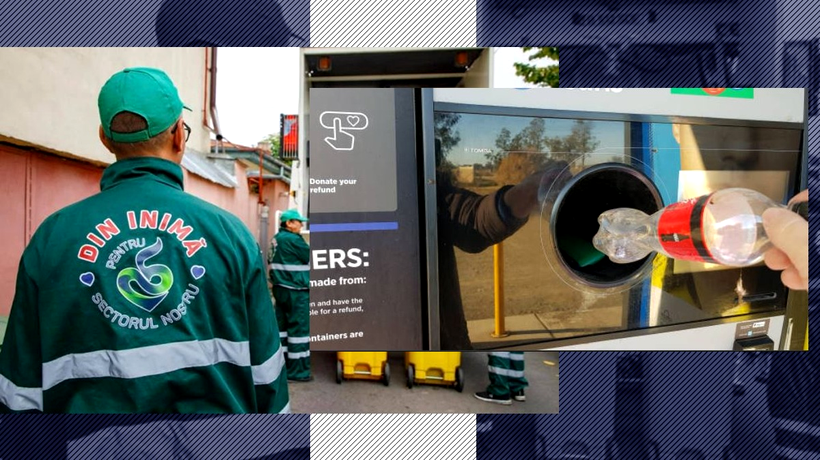 (P) SALUBRIZARE Sector 5 promovează reciclarea sticlelor din plastic: 10 PET-uri pentru un tricou