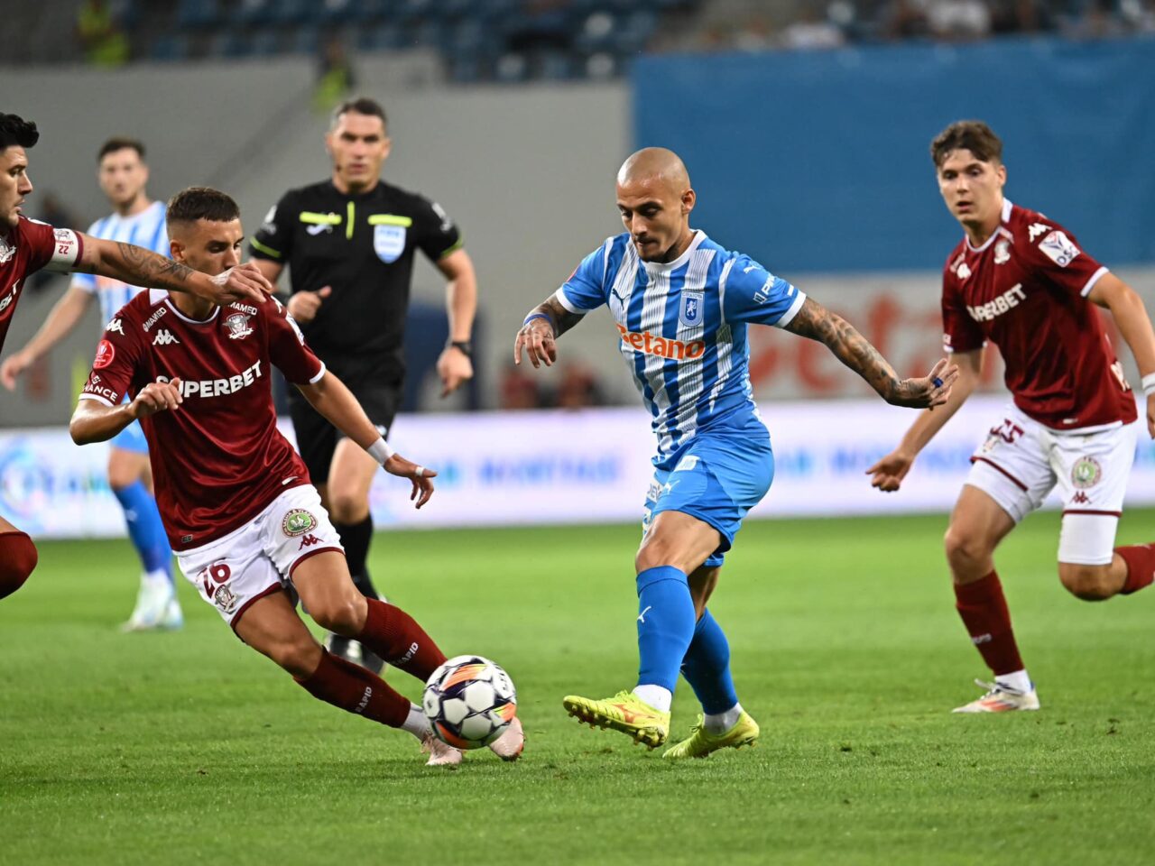 Giuleștenii, 4 puncte din 6 în MANDATUL lui Marius Șumudică! Cât s-a terminat derby-ul Craiova- Rapid