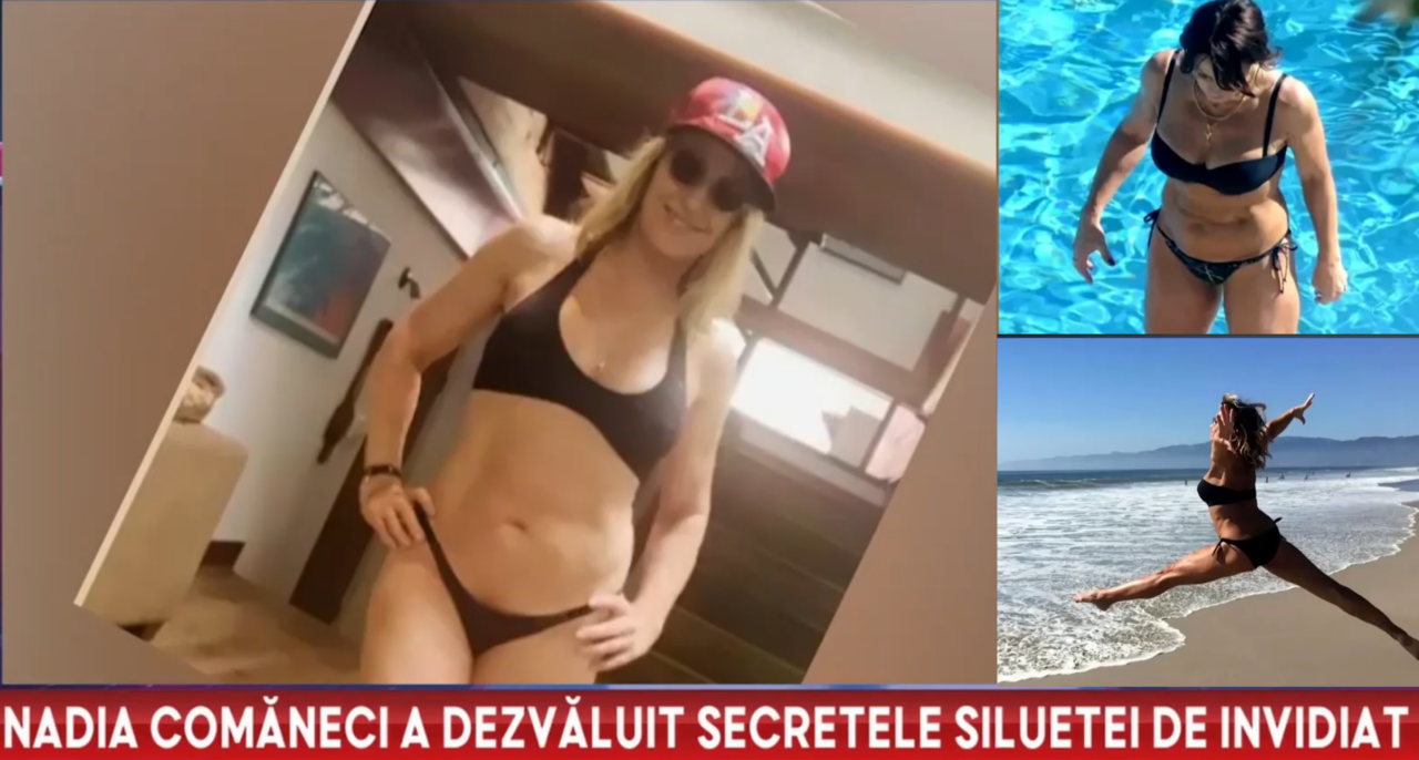 Nadia Comăneci a dezvăluit SECRETELE siluetei de invidiat la 63 ani: Evită cartofii prăjiți, dar mănâncă zilnic o bucată mică de ciocolată