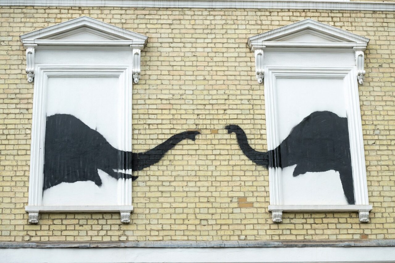 Londra ia măsuri pentru a proteja ARTA creată de Banksy