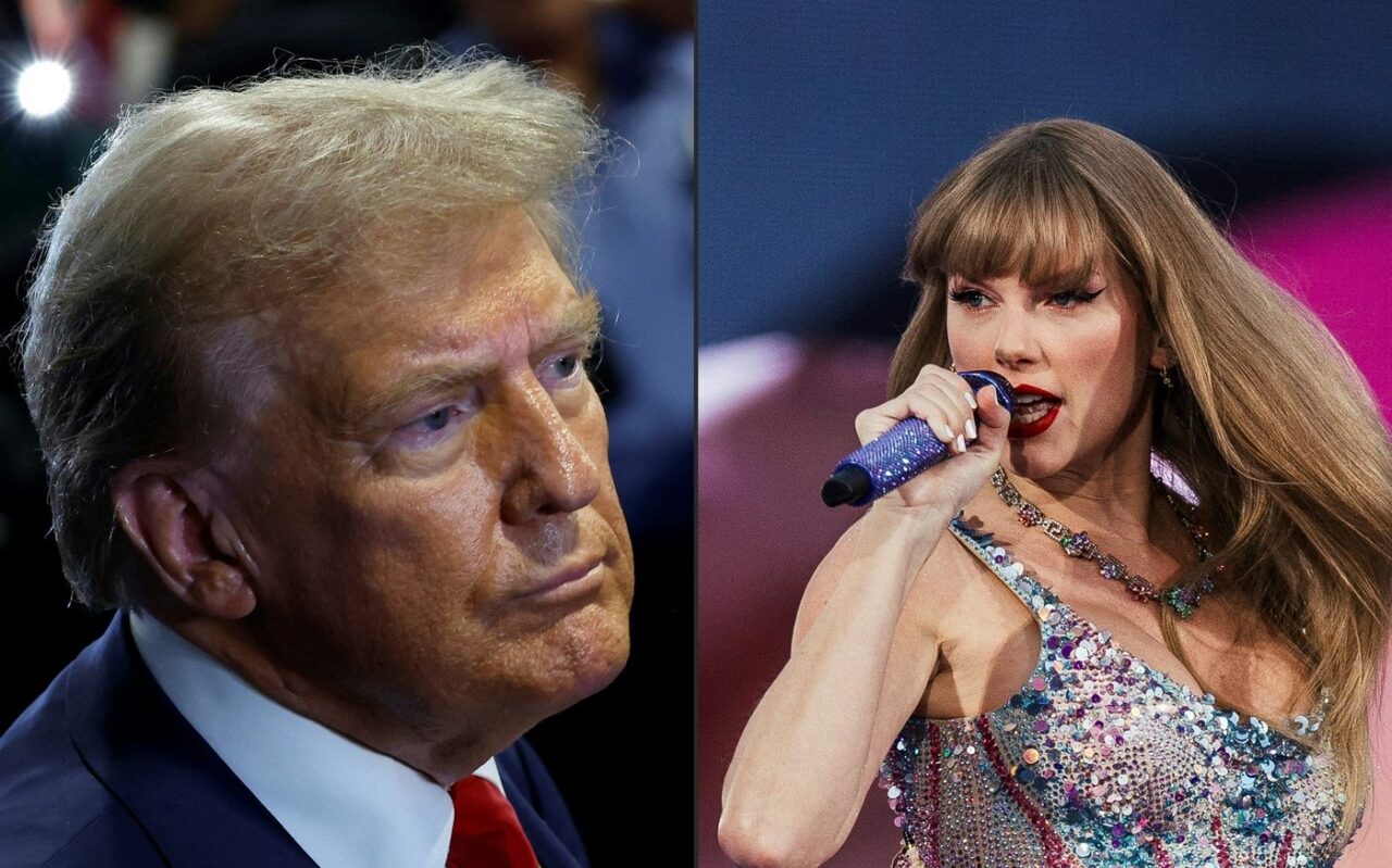 Donald Trump, postare ȘOCANTĂ despre Taylor Swift, susținătoare a Kamalei Harris