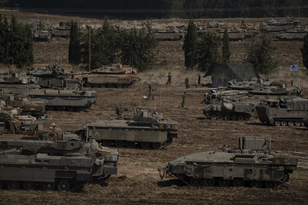 Tancuri israeliene acționează în zone din sudul LIBANULUI, în apropierea frontierei, pentru distrugerea infrastructurii Hezbollah