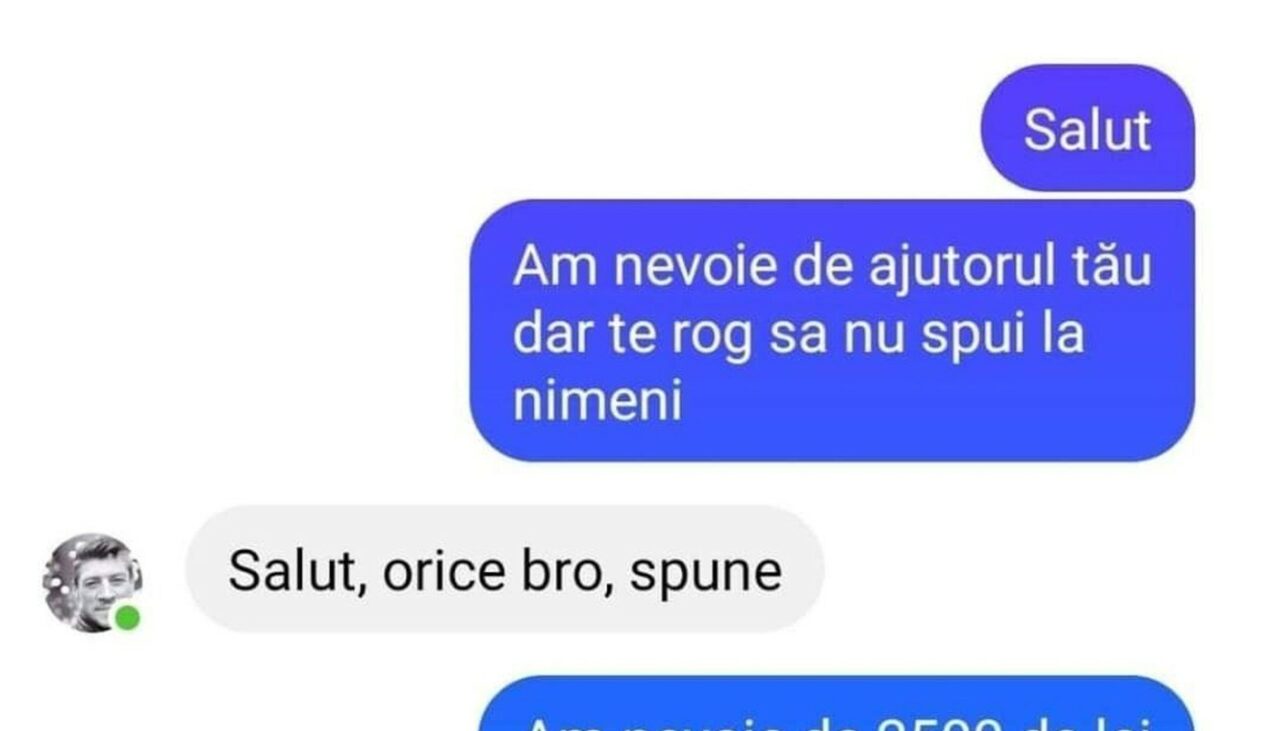 Bancul de sâmbătă | „Am nevoie de 2.500 de lei pentru două luni”
