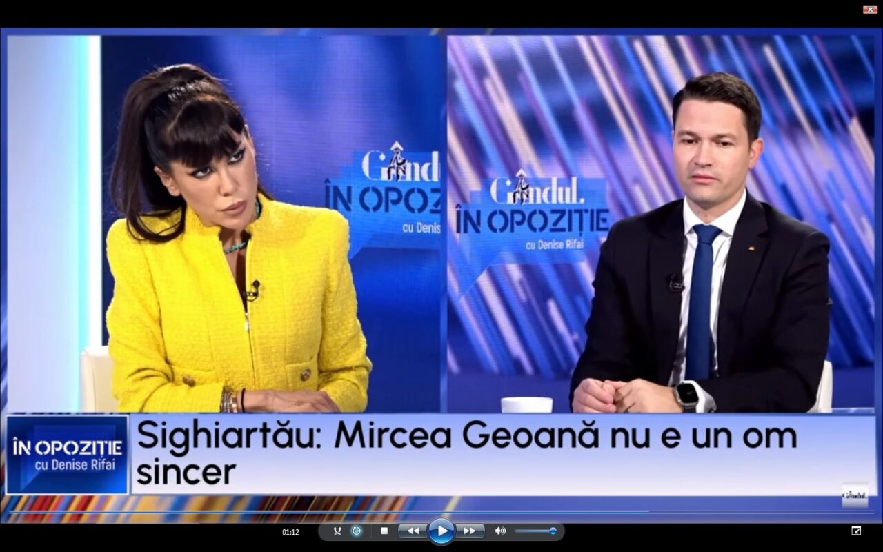 Robert Sighiartău: „În primul rând, Geoană nu este un om AUTENTIC”