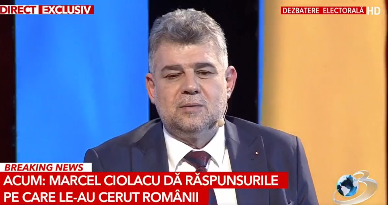 Marcel Ciolacu neagă orice BLAT cu AUR: Am fost omul politic cel mai atacat de domnul Simion / „Șmecherii ieftine” din partea PNL