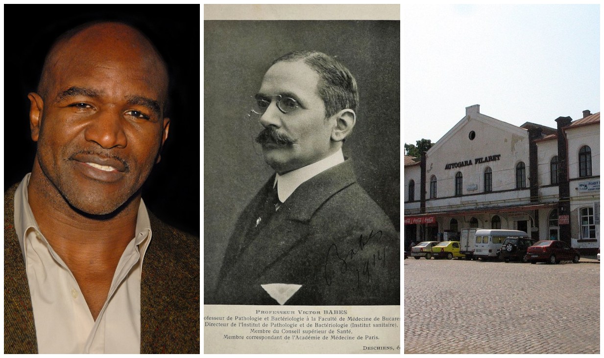 19 OCTOMBRIE, calendarul zilei: Evander Holyfield împlinește 62 de ani/ Decedează Victor Babeș/ Filaret devine prima gară din București