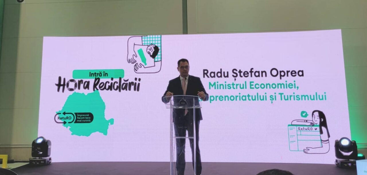 Radu Ștefan OPREA: S-a deschis al șaptelea centru regional de sortare a ambalajelor / RetuRo a devenit un EXEMPLU de bună practică în UE
