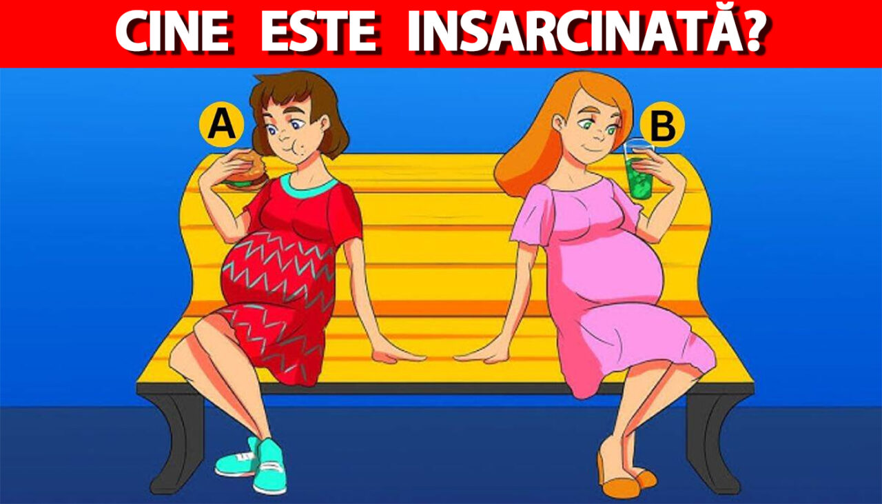Test IQ exclusiv pentru genii | Care dintre aceste două femei este însărcinată?