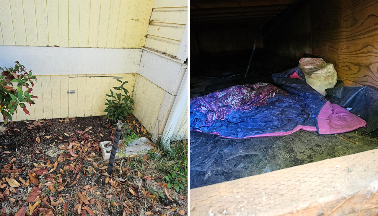 O proprietară a descoperit că o femeie locuiește sub casa ei. Apoi a aflat adevărul: Cine este intrusa, de fapt