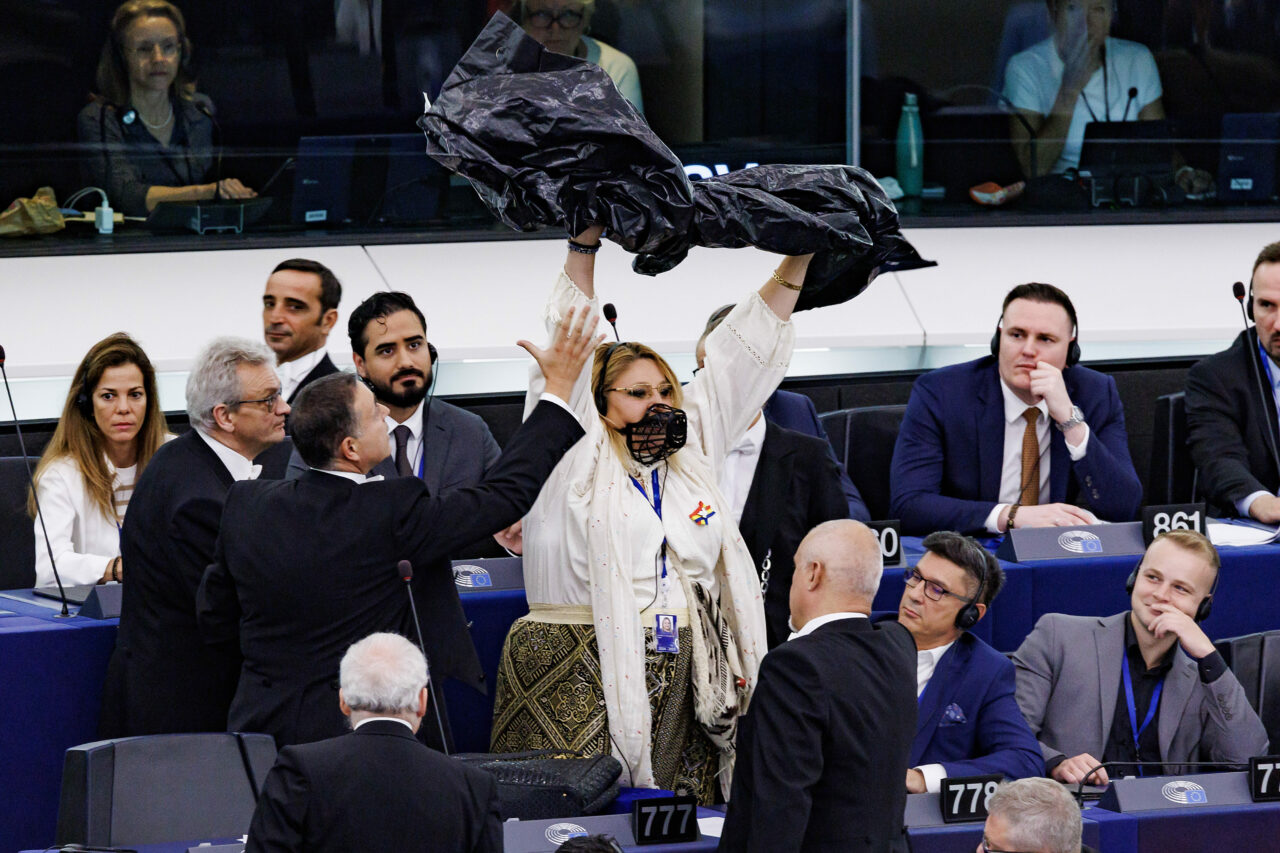 Diana Șoșoacă s-a plâns în Parlamentul European de decizia CCR: Conform sondajelor reale deţineam primul loc pentru PREȘEDINȚIA României