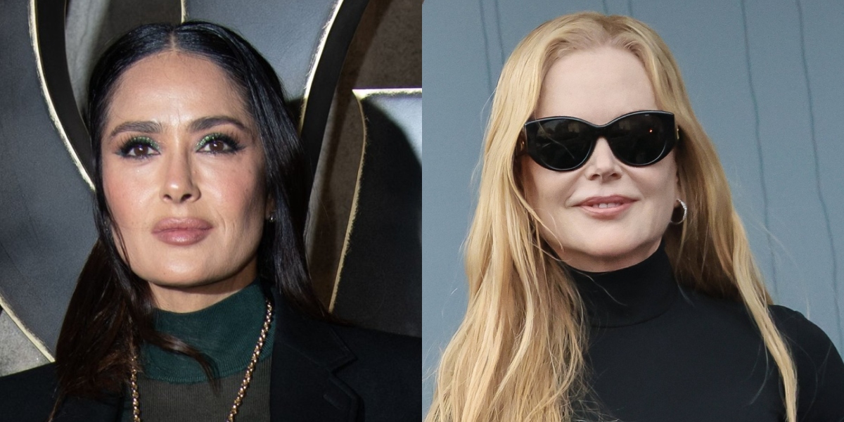 Nicole Kidman și Salma Hayek, situație STÂNJENITOARE la Săptămâna Modei de la Paris. Filmarea a devenit VIRALĂ