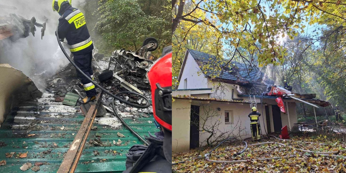 ACCIDENT aviatic în Republica Moldova. Un avion s-a PRĂBUȘIT peste o clădire. Pilotul a murit pe loc