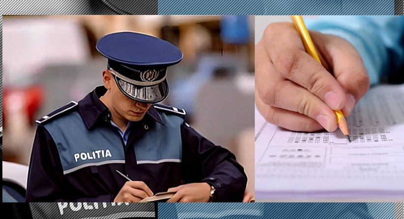 Un candidat, dat afară de la EXAMENUL pentru ocuparea unui post de agent la Biroul Rutier Babadag. „Dispozitiv de comunicare cu exteriorul”