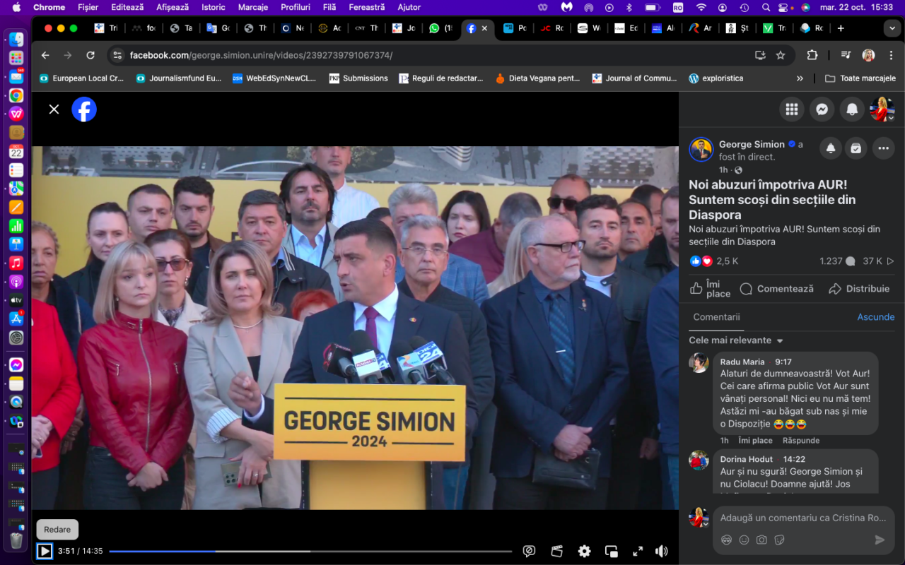 George Simion, despre ACUZAȚIILE că este ajutat cu voturi de PSD să intre în turul doi: „Nu am nevoie de voturile nimănui”