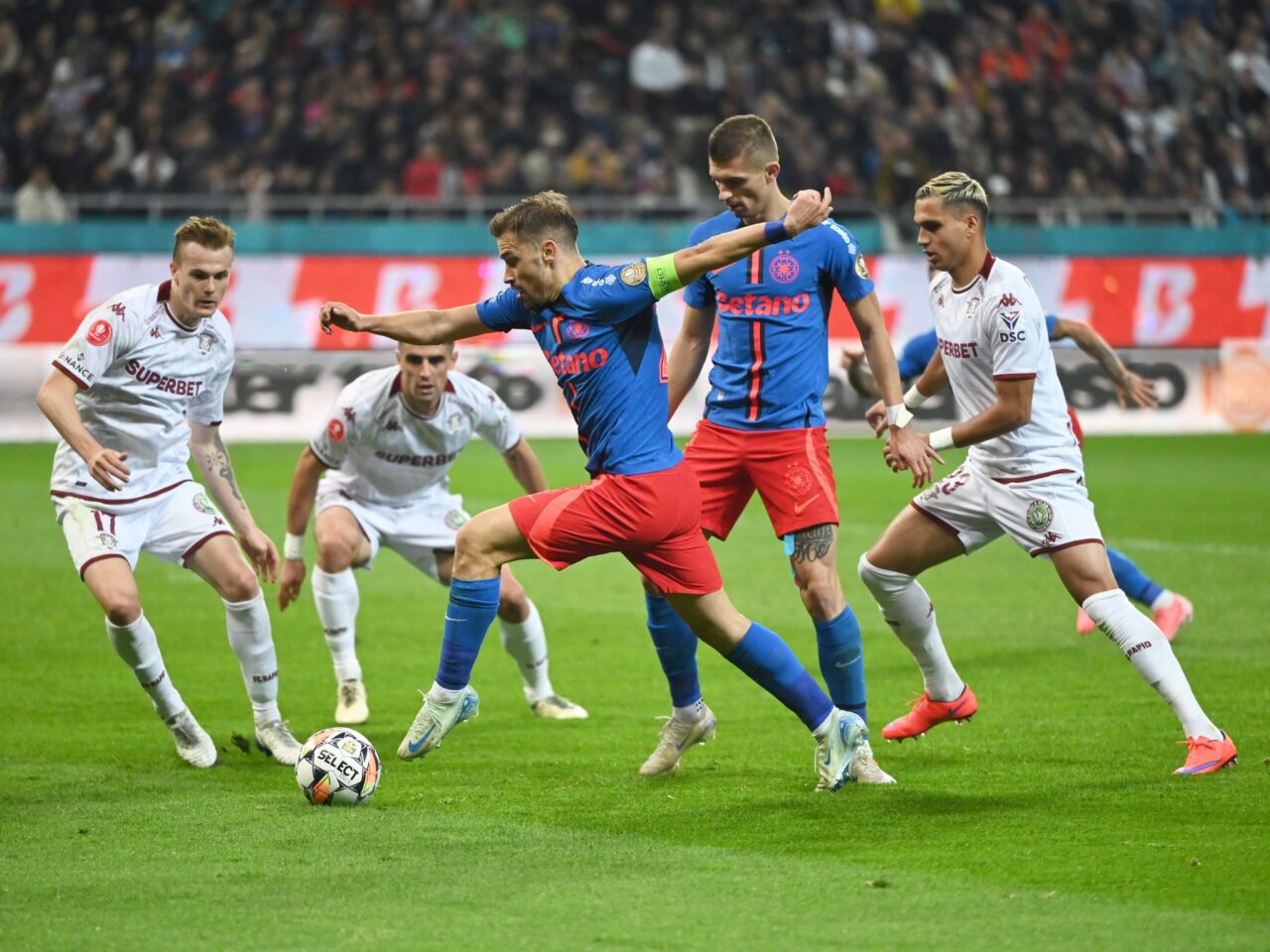 FCSB – Rapid, multe OCAZII și niciun gol! Ce au declarat antrenorii