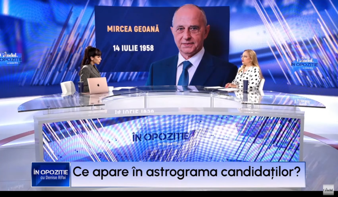 Astrologul Cristina Demetrescu, despre Mircea Geoană: „Are ceva mic și negru care poate să îi răstoarne imaginea”