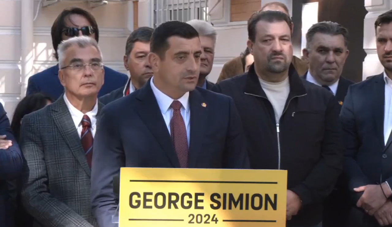 AUR a depus lista candidaţilor pe Bucureşti la alegerile PARLAMENTARE: George Simion – primul la Camera Deputaţilor