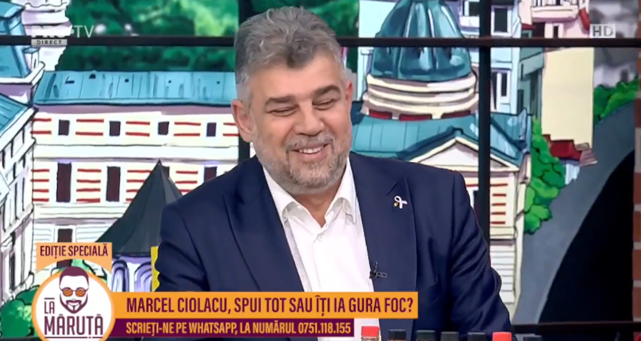 Pe cine ar arunca Marcel CIOLACU din barcă, la rechini? / „E gălăgios. Îți mănâncă sufletul”