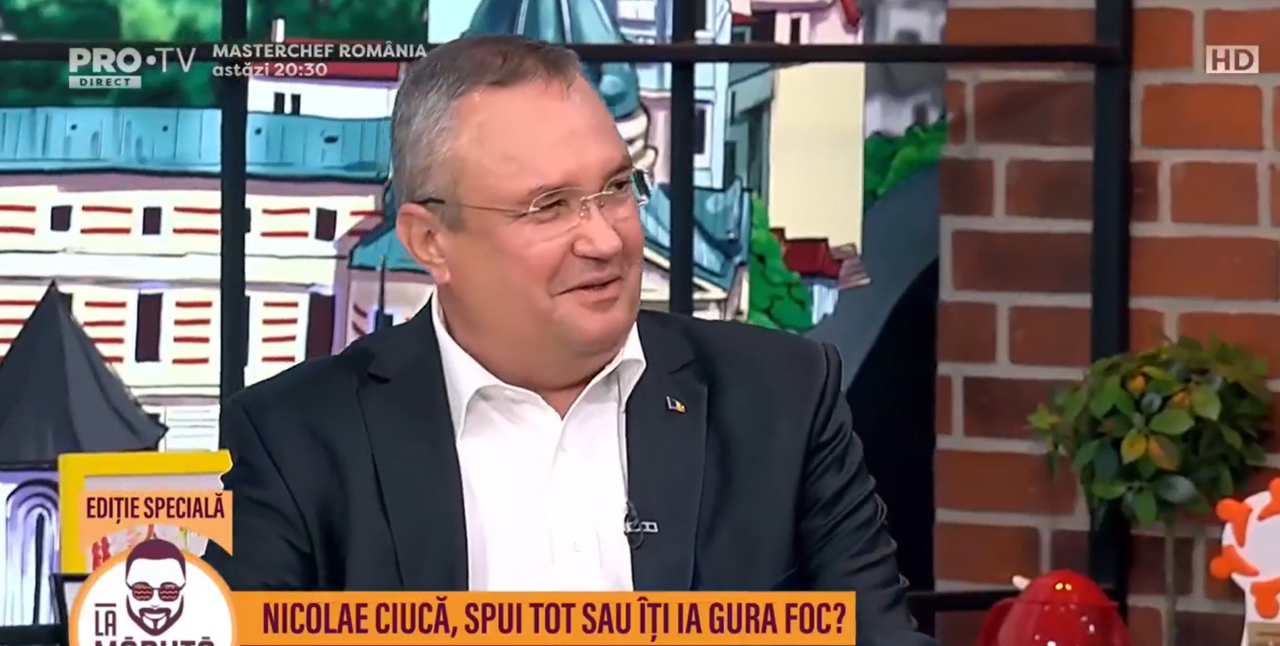 Pe cine ar vota Nicolae CIUCĂ, dacă nu ar avea voie să se aleagă pe sine. „Pe Marcel CIOLACU, pentru că doar noi intrăm în TURUL DOI”